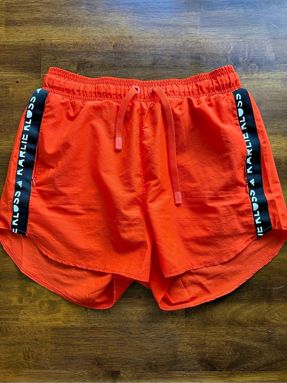 Adidas Women's Athletic Shorts in Red/Orange Like New